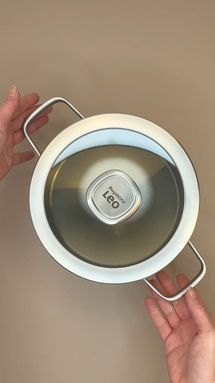 LEO Cooking Pot with Lid Graphite - Ø 20cm