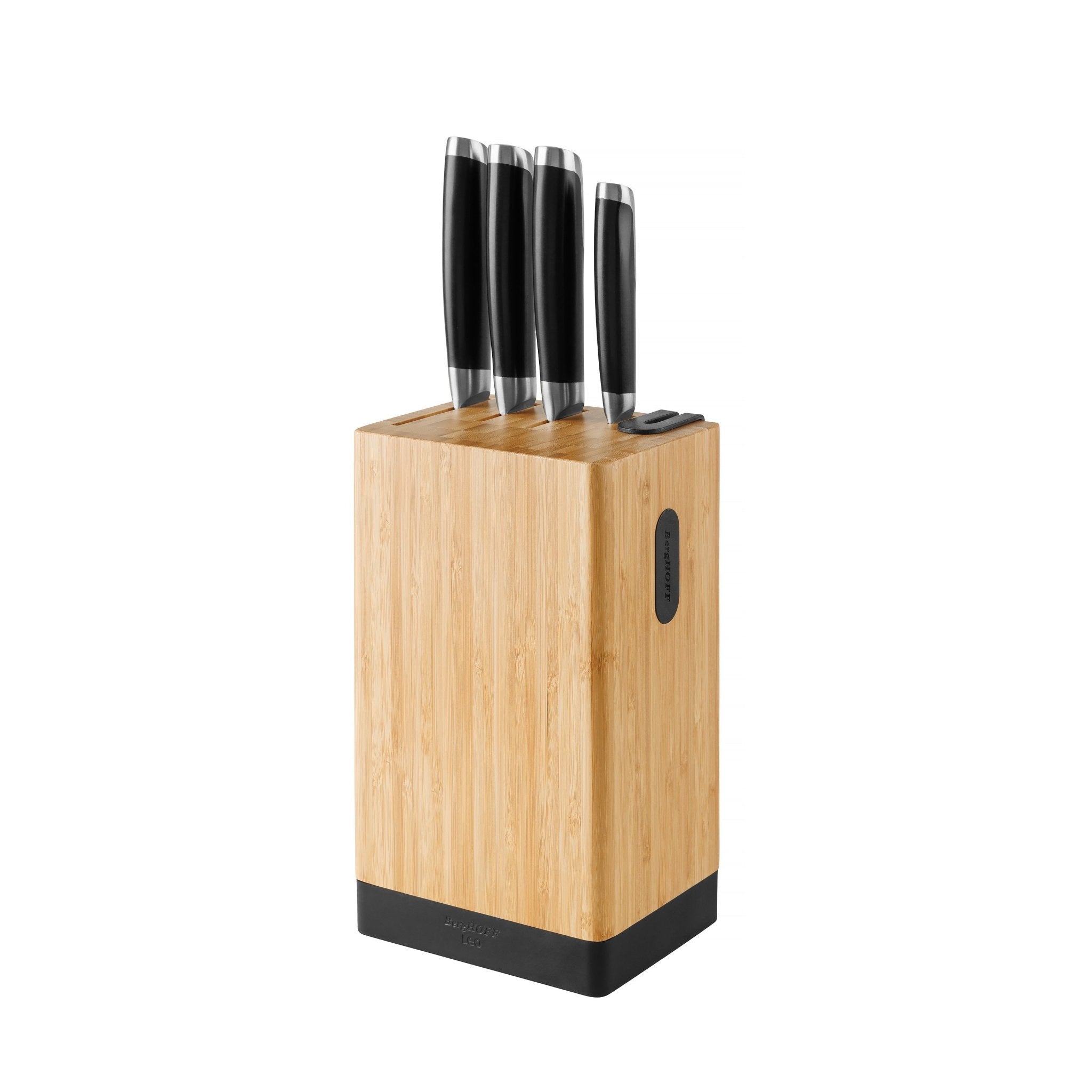 BergHOFF LEO 5-piece Knife Block Graphite – Downdraft Chef