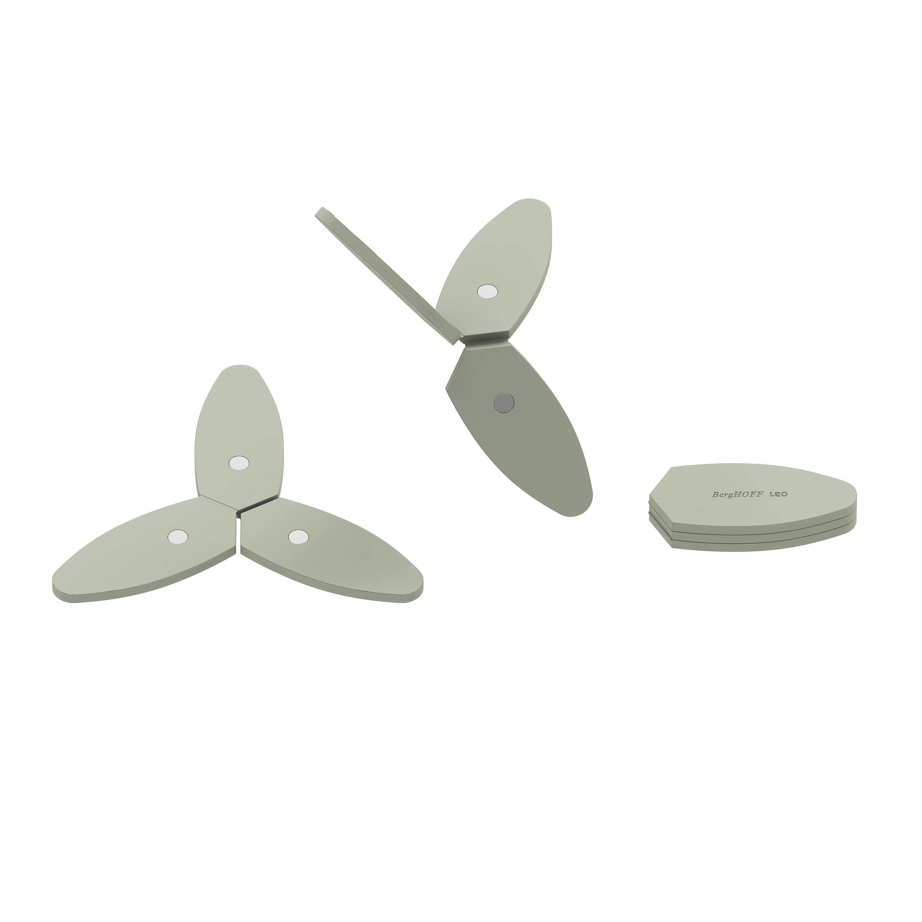 LEO Foldable Magnetic Coaster Balance Sage