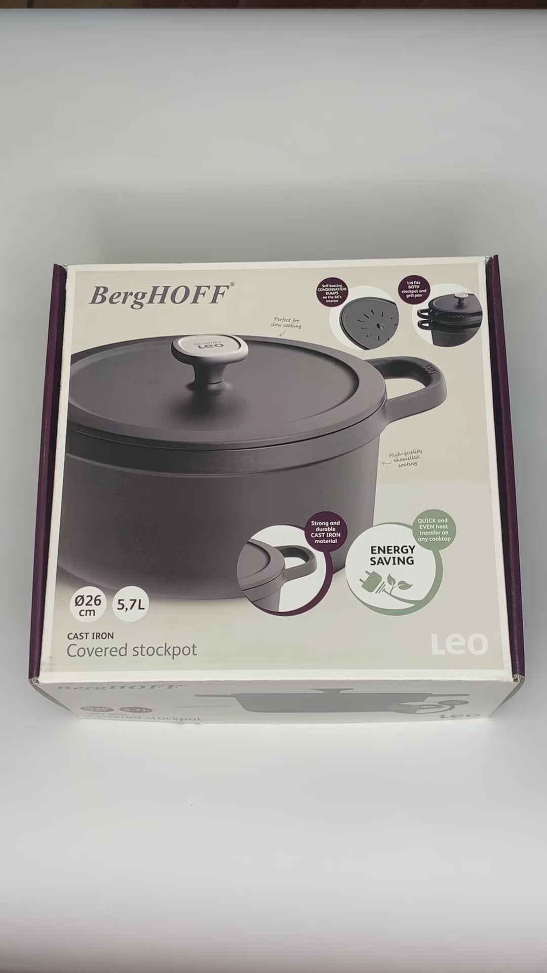 PROMO Graphite Cast Iron – 2 Kookpotten + GRATIS Grillpan
