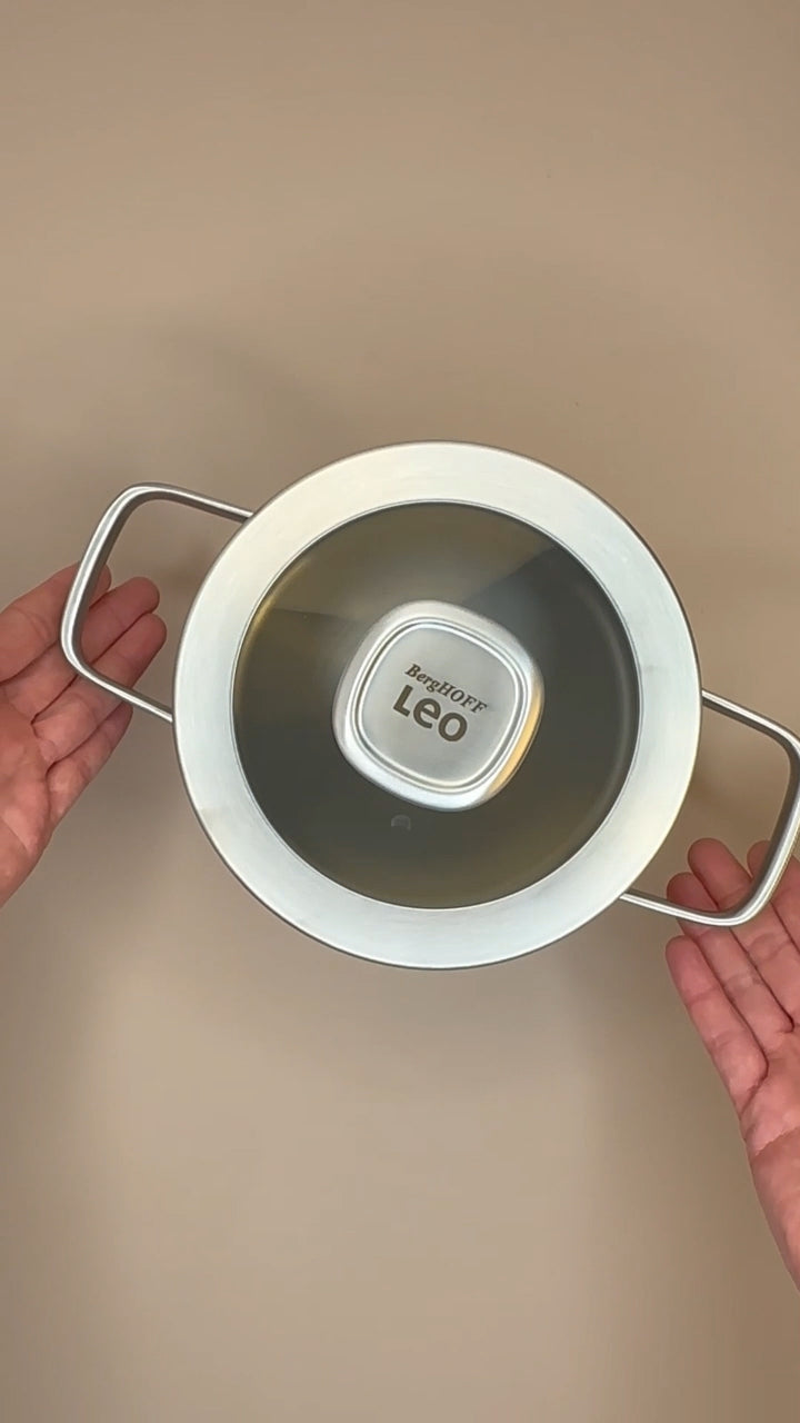 LEO Kookpot met deksel Graphite - Ø 16cm