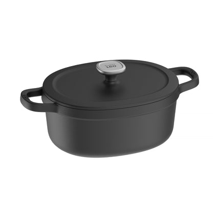 PROMO Graphite Cast Iron – 2 Kookpotten + GRATIS Grillpan